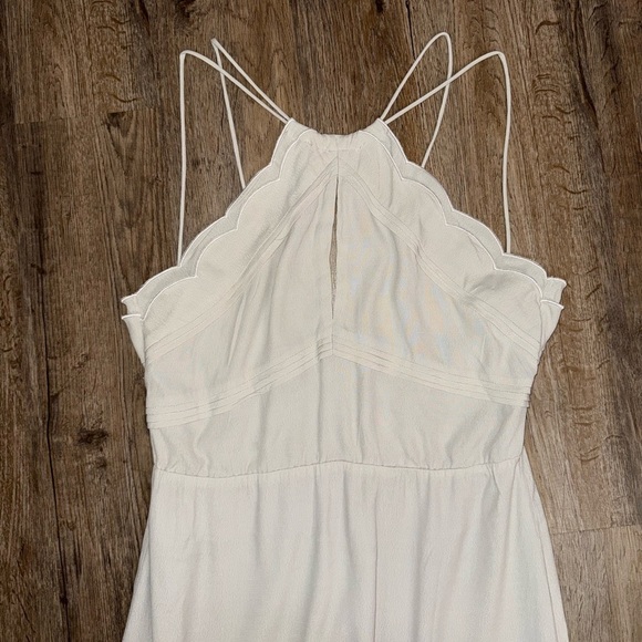 Elliatt • Revolve • Elation Taupe Halter Backless Midi Dress - Picture 7 of 16